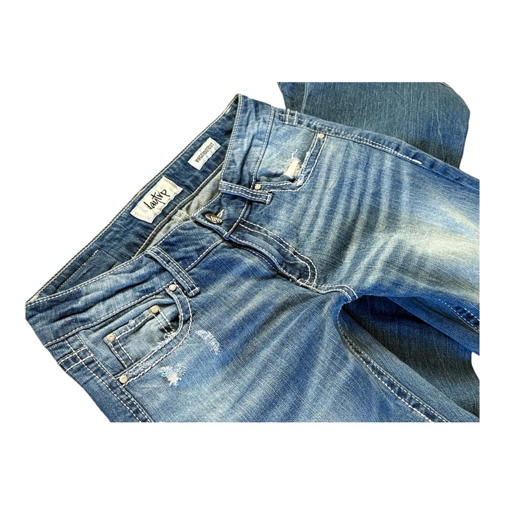 1019 Daytrip Virgo Low Rise Bootcut Jeans Size 26 Long - Picture 13 of 13